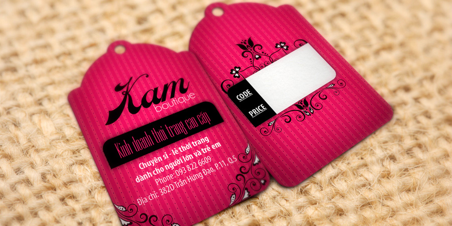 Card/Mini Card - Tag/Mác quần áo: Thiết kế chuyên nghiệp và in ấn với mọi kích thước - 2